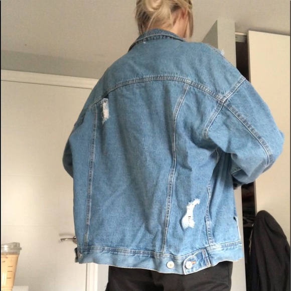 light blue denim jacket - Picture 2 of 3